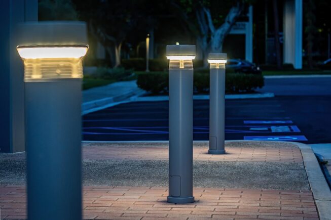 Vista Commercial Outdoor LED Lighting at Lakeview Business Center