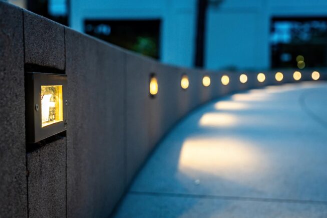 Vista Commercial Outdoor LED Lighting at Lakeview Business Center