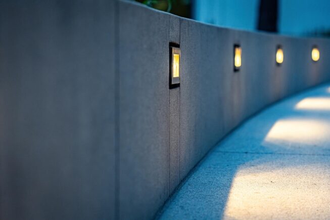 Vista Commercial Outdoor LED Lighting at Lakeview Business Center