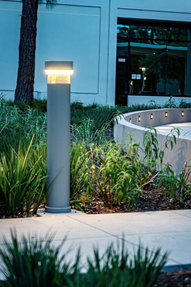 Vista Commercial Outdoor LED Lighting at Lakeview Business Center