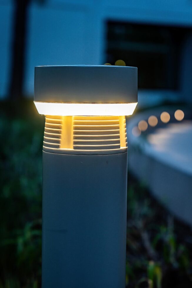 Vista Commercial Outdoor LED Lighting at Lakeview Business Center