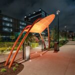 Vista Commercial Outdoor LED Lighting at the Gene Leahy Mall - The Omaha RiverFront