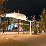 Vista Commercial Outdoor LED Lighting at the Gene Leahy Mall - The Omaha RiverFront