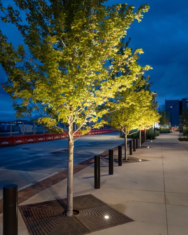 Vista Commercial Outdoor LED Lighting at the Gene Leahy Mall - The Omaha RiverFront