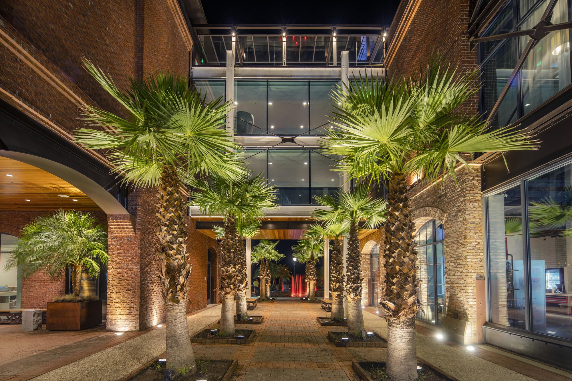 Vista Commercial Outdoor LED Lighting at the Savannah Plant Riverside District