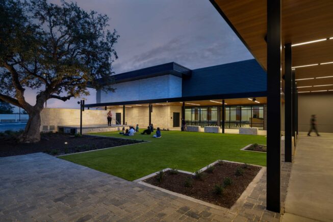 Vista Commercial Outdoor LED Lighting at Austin Stone South Church