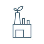 Eco-Friendly Manufacturing Icon